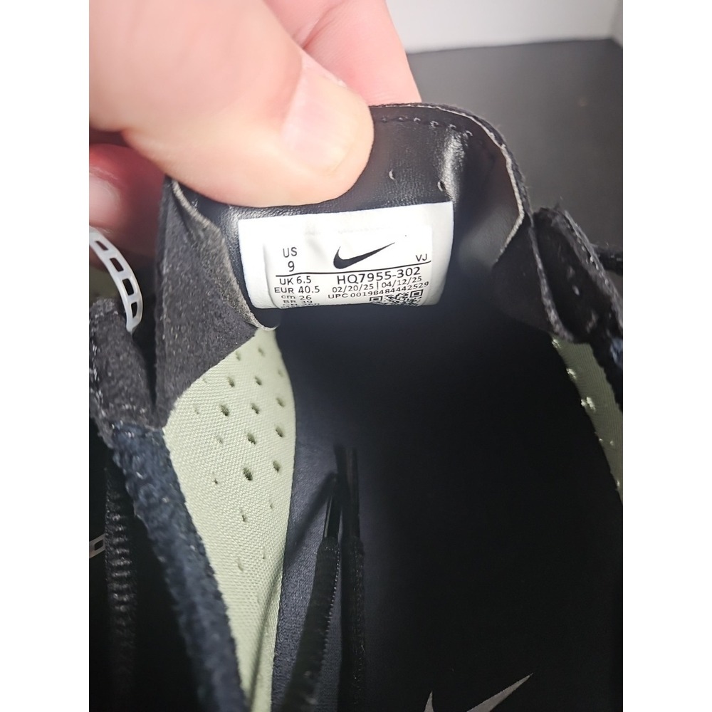 Nike Women's Air Superfly Green Suede Lace up Shoes‎ Size 9 US Brand New - Picture 10 of 13